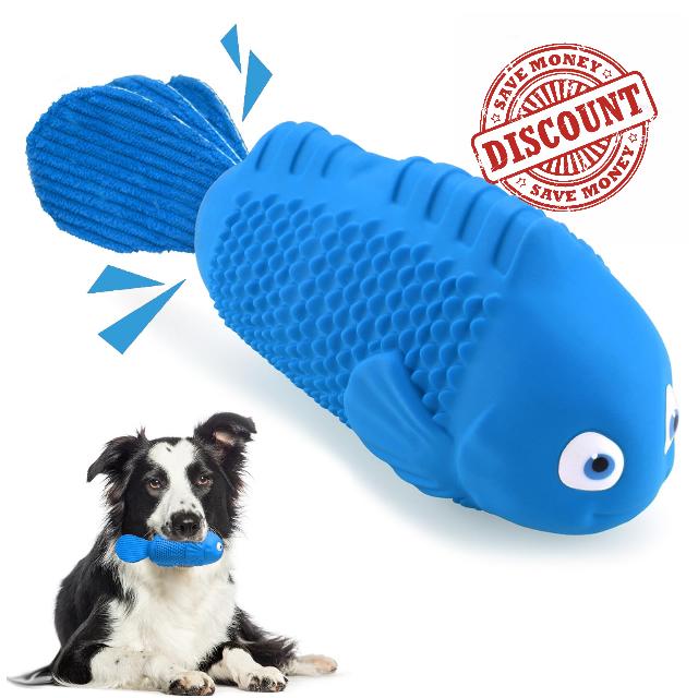 WinTour Squeaky Dog Toys for Aggressive Chewers