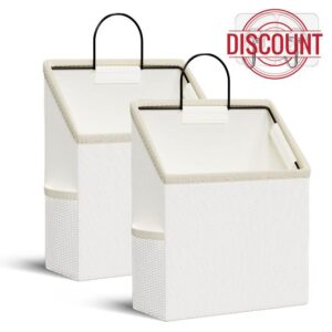 Wall Hanging Organizer Bag With Sticky hooks