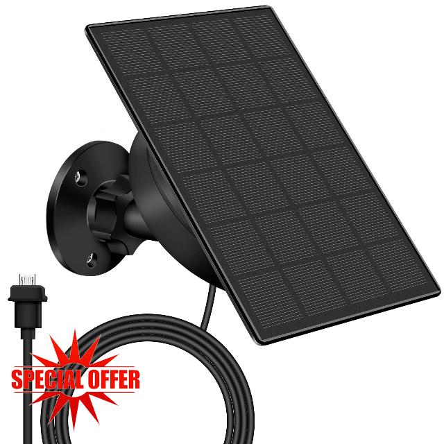 Solar Panel for Blink Camera Outdoor