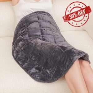 Wemore Weighted Lap Blanket 7lbs for Adults and Kids