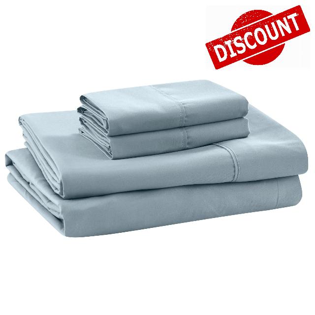 Modern Threads Soft Microfiber Solid Sheets - Luxurious Microfiber Bed Sheets - Includes Flat Sheet