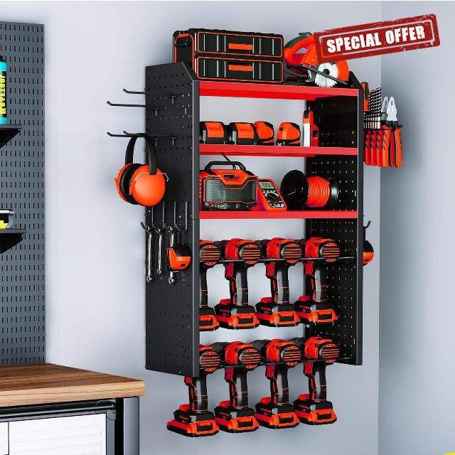 KAFAHOM Garage Tool Organizer and Storage