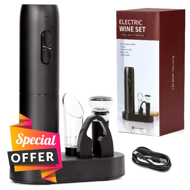 SJJEBSK Electric wine opener set