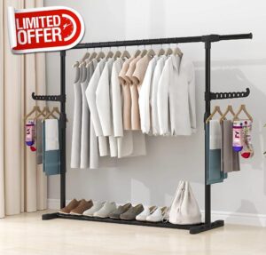 Simple Trending Standard Clothing Garment Rack