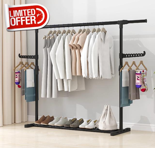 Simple Trending Standard Clothing Garment Rack