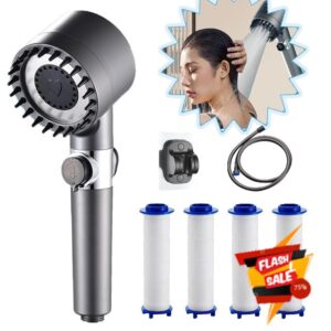 FUZSKWID German Multifunctional Massage Shower Head-Handheld High Pressure Shower Head