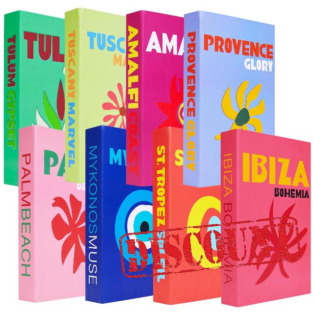 YAMMI Preppy Room Decor - 8 Pack Trendy Aesthetic for Teen Girls