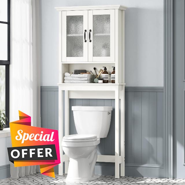 Baztin Over The Toilet Storage Cabinet