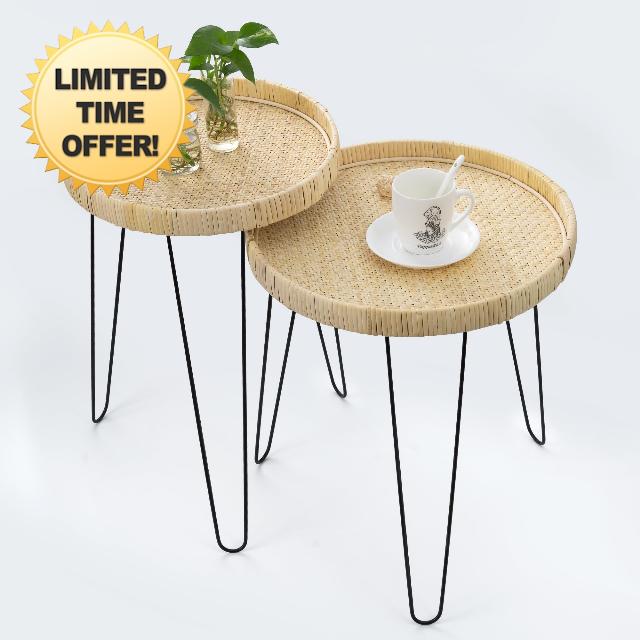 Sapowerntus Round End Table