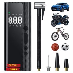 Royibear Tire Inflator Portable Air Compressor