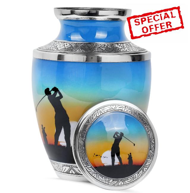 Metal Urn Box - Urn Boxes for Human Ashes Adult - Cremation Urns for Adult Ashes Men - Cremation Boxes for Human Ashes - Funeral Decorations - Cremation Urn Human