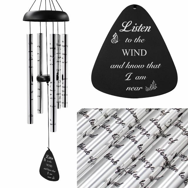 ASTARIN 32 Inches Memorial Wind Chimes for Outside