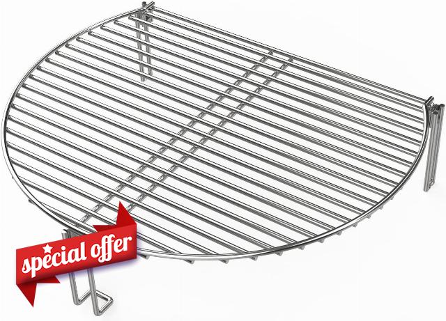 MixRBBQ Grill Expander Rack for Big Green Egg Large & XL