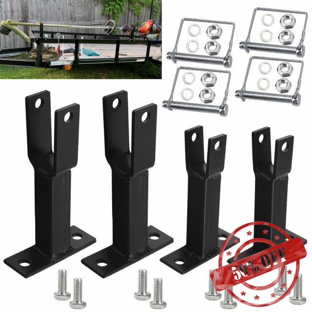 AMTHKNO 2-Set of Heavy Duty W/Hardware Racks Holder Carrier for Weeder/Extended Trimmer