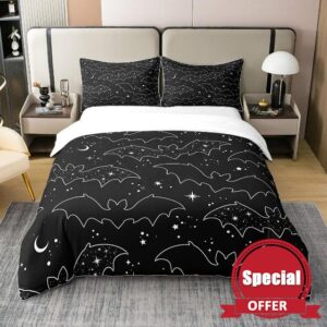 Bat Silhouette 100% Cotton Duvet Cover