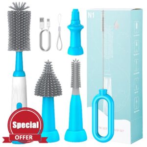 ZRFMIB Electric Bottle Brush Set with Baby Bottle Brush