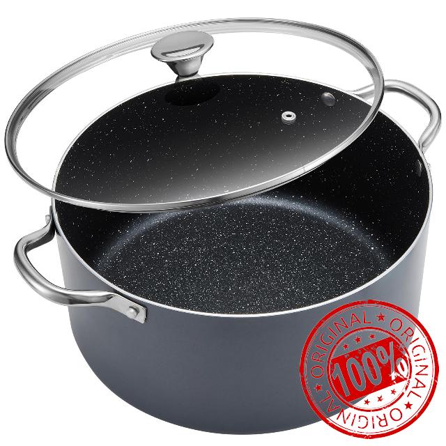 BEZIA Stock Pot with Lid