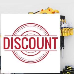 KAFAHOM Power Tool Organizer，Large 8 Drill Holder Wall Mount with 2 Side Pegboards，Heavy Duty Metal Tool Shelf with 12 Hooks，Storage Rack for Garage Organization，Utility Cordless Drill Holder and