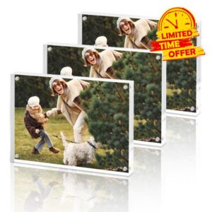 Fixwal 5x7 Acrylic Picture Frame