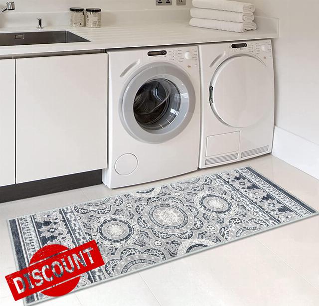 Uphome Vintage Laundry Room Rug