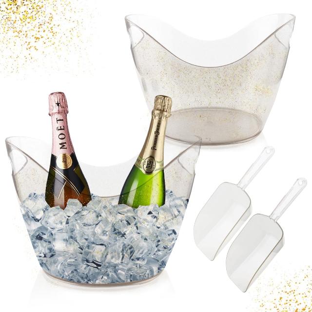 Gold Ice Bucket for Parties