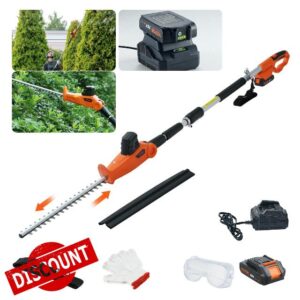 VEVOR 20V Cordless Hedge Trimmer