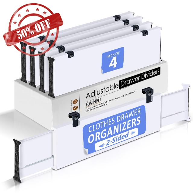 Deep Drawer Divider - 4 Inches High