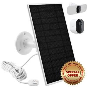 Solar Panel Charger for Arlo Camera