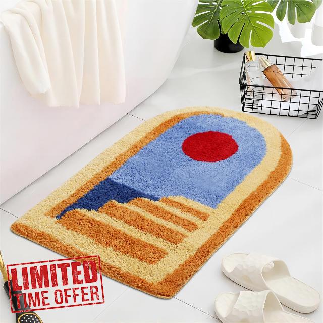 Carmoion Boho Bath Mat