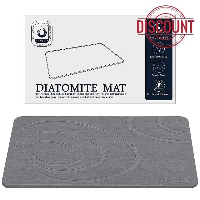 Amtiw Stone Bath Mat