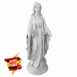 Design Toscano VG55436 Madonna of Notre Dame Religious Garden Decor Statue