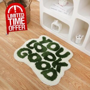 CrushHomes You Look Good Bath Mat