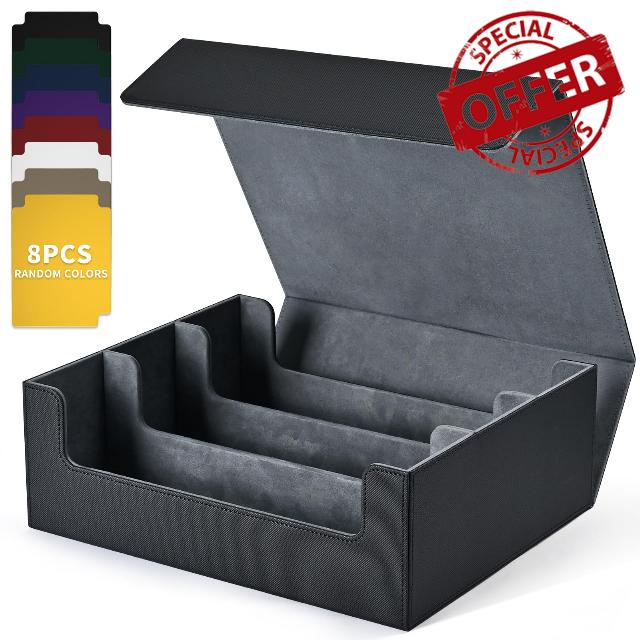 UAONO 1800PCS Card Storage Box for Trading Cards