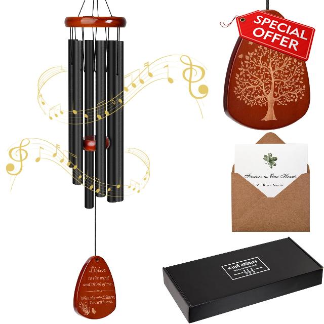 Litu Sympathy Wind Chimes for Outside