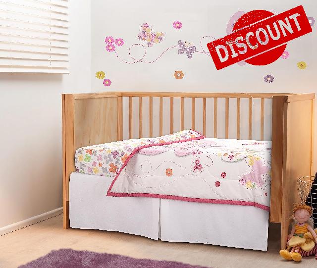 Bedward 100% Cotton (Excluding Quilt Filling) 3 Piece Baby
