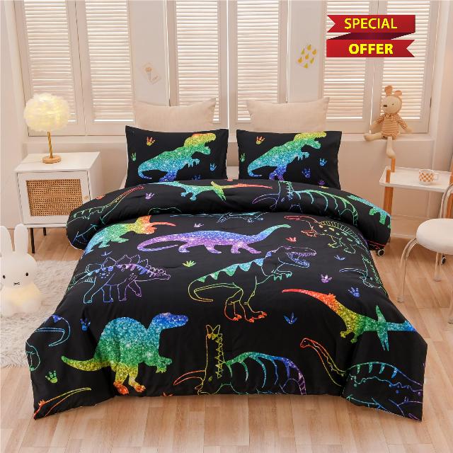 Meeting Story Dinosaur Comforter Set