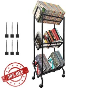 Montex Vinyl Record Holder Metal 3 Tier