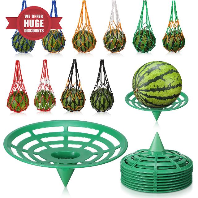 10 Pcs Cradle 10 Reusable Hammocks Cradles Net for Garden Support for Vertical Holds up to 8lbs