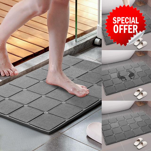 Sangukiro Shower Stone Bath Mat