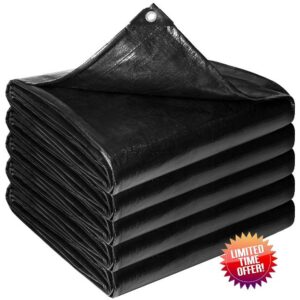 Reinforced PE Pond Liner 25 x 30 FT