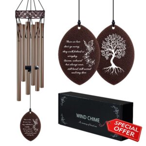 Memorial Wind Chimes Sympathy Gift for Loss of Loved One Windchimes in Memory of a Loved One Mother/Father/Pet/Mom Memorial/Bereavement/Condolence/Rememberance Gifts&hellip;