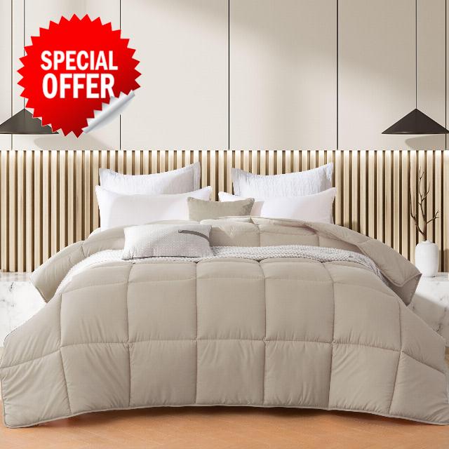 LESNNCIER All Season Down Alternative Bed Comforter