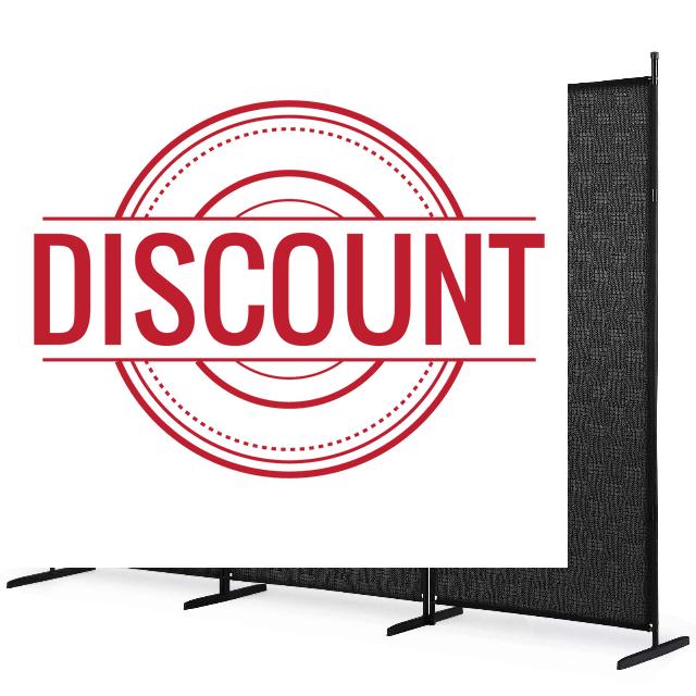 Black Divider for Room Separation Privacy Dividers for Rooms 3 Panel Folding Screen Indoor Partition Wall Devider Freestanding Portable Changing Separtion Space Dressing Screens