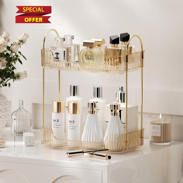 YCIA&DONE Bathroom Organizer Countertop 2 Tiers