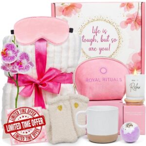 GET WELL SOON GIFT FOR WOMEN PINK WITH ORCHID
