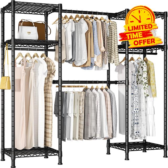 Ulif E7 Heavy-Duty Garment Rack