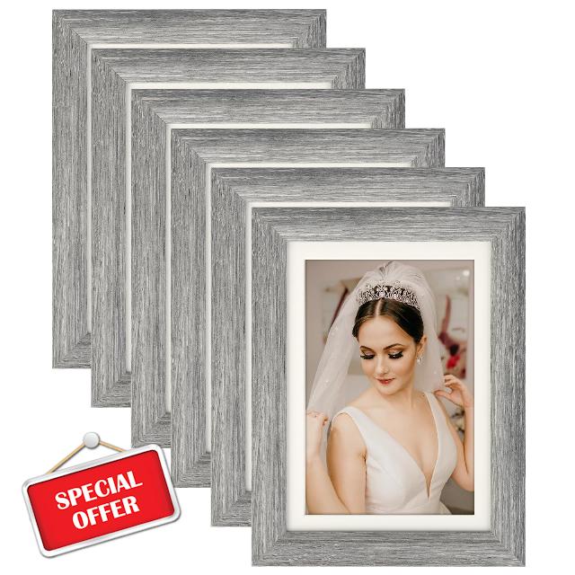 ORIVAN 5x7 Picture Frame with 4x6 Mat
