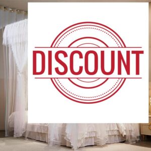 AIOOO 4 Corners Post Princess Curtains Bed Canopy for Girls 8 Panels Curtain- Double Layer Sheer Mesh Canopies Drapes Girls Girls Room Decor (8P-White/White