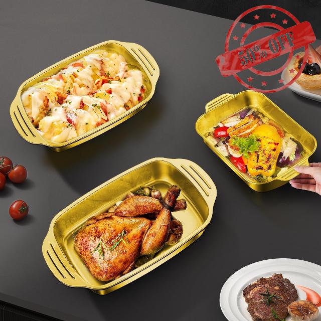 BonNoces Stainless Steel Lasagna Pan