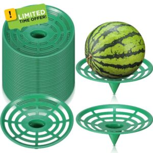 Irenare 12 Pcs Melon Cradle Plant Garden Support Protector for Watermelon Squash Pumpkin Harvest Basket Watermelon Support Trellis for Cantaloupe Honeydew Strawberry